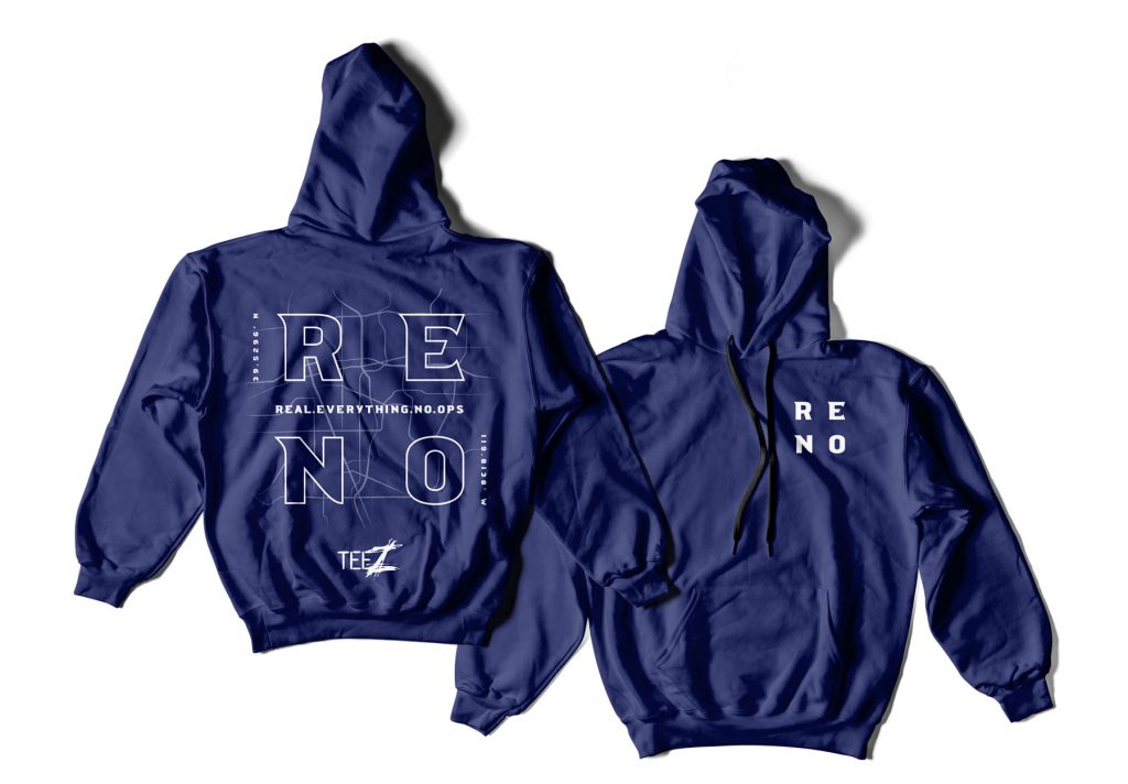 R.E.N.O Album promotional merchandise, hoodie